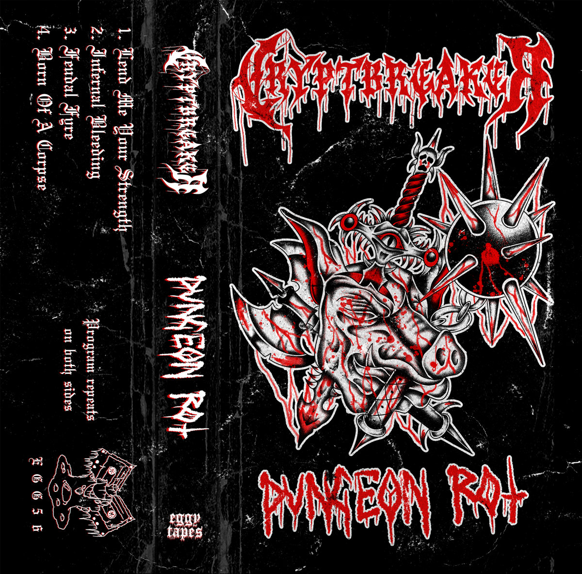 Cryptbreaker – Infernal Bleeding artwork