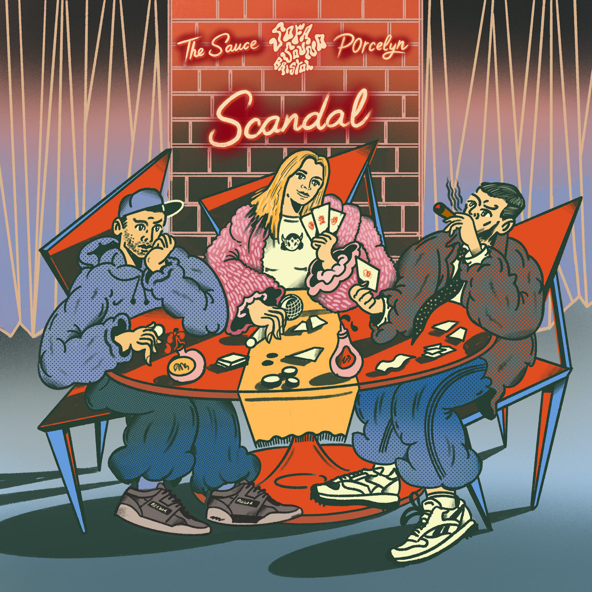 The Sauce and Porcelyn - Scandal artwork