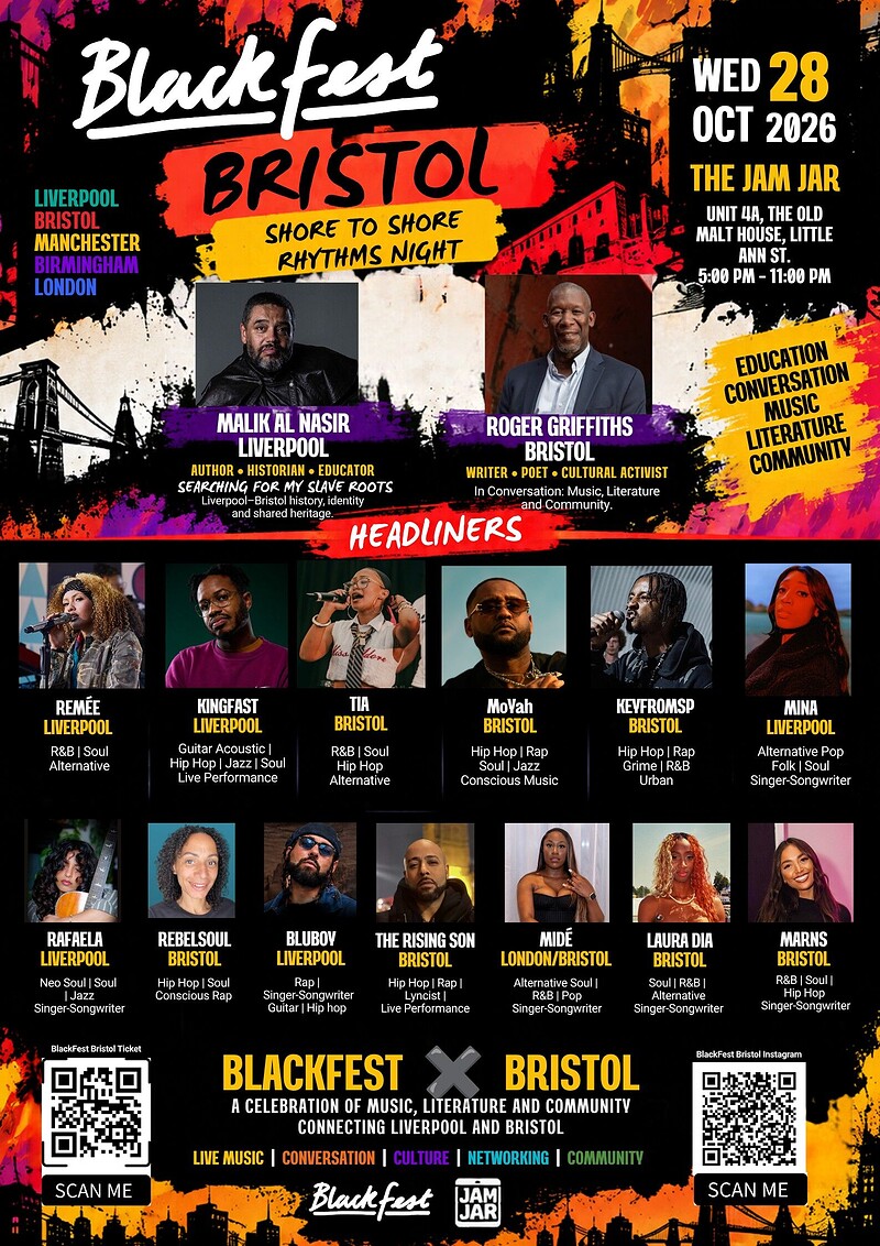 BlackFest 2026 — Bristol Music Showcase event artwork