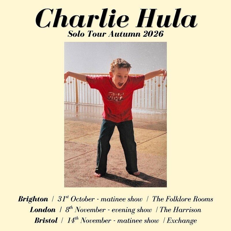 Charlie Hula - Album Launch Solo Tour event artwork