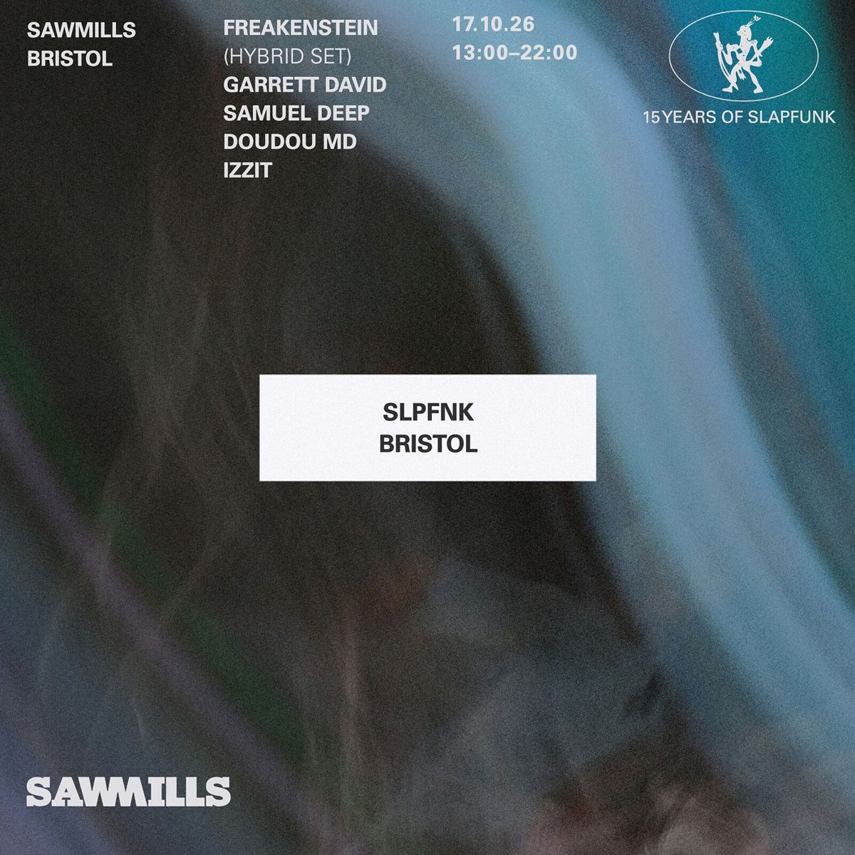 SlapFunk Bristol event artwork
