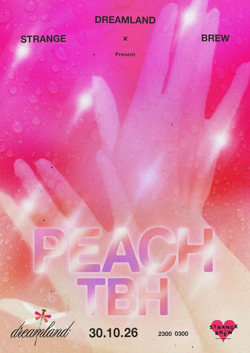 Dreamland w/ Peach + TBH event artwork