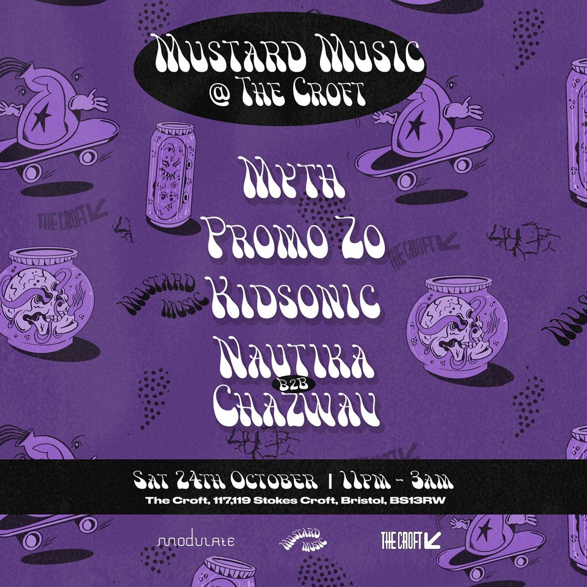 Modulate Presents: Mustard Music event artwork