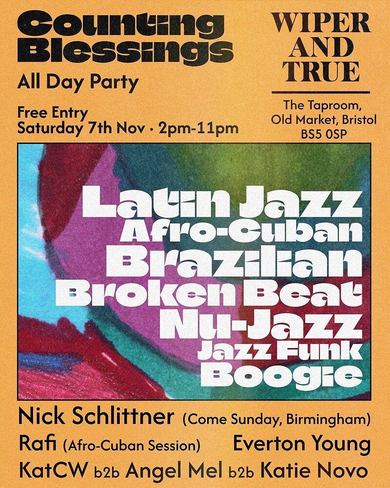 Counting Blessings All Day Party event artwork