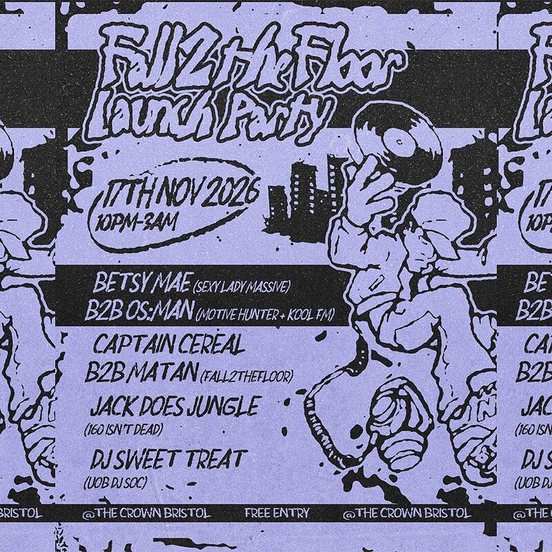 Fall 2 The Floor Launch Party: Betsy Mae B2B OS:MAN + more event artwork